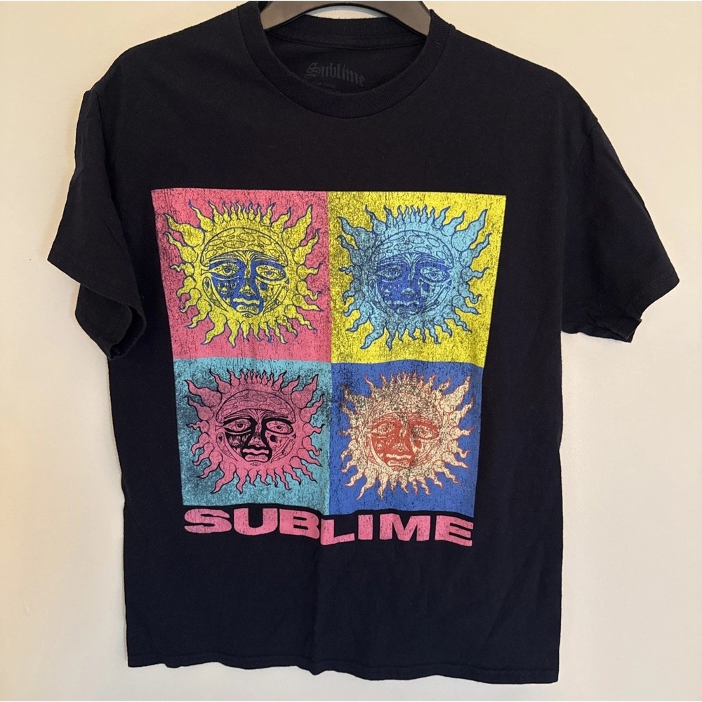 Sublime‎ Pop Art Graphic T-Shirt Size Small